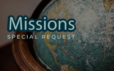 Missions Support Opportunity